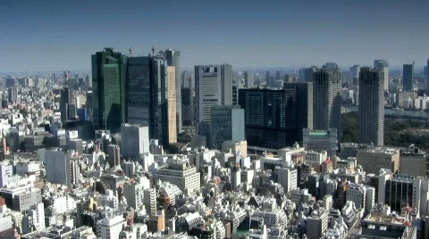 Tokyo Skyline Stock Footage 364595