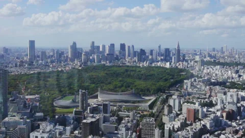 Tokyo skyline Stock Footage 248778844