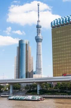 Tokyo skyline Stock Photos