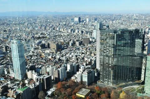 Tokyo skyline Stock Photos