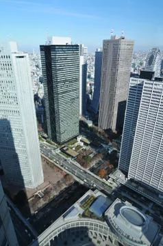 Tokyo skyline Stock Photos