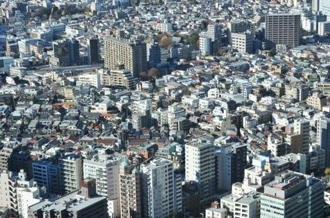 Tokyo skyline Foto stock