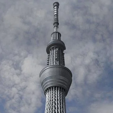 3d Model Tokyo Skytree Buy Now Pond5