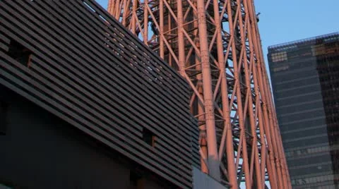 Tokyo Skytree Stock Footage 12441200