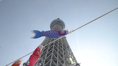 Tokyo Skytree 스톡 동영상 98008054