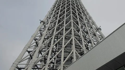 Tokyo - Skytree, Iconic Landmark, Panoramic Views [8K] Видео 282197007