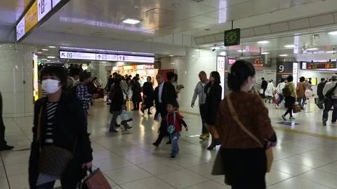 Tokyo Station Stock Footage 203802537