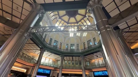 Tokyo Station Grand Concourse Interior Stock Footage 336677356