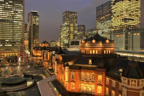 Tokyo station Stock Photos