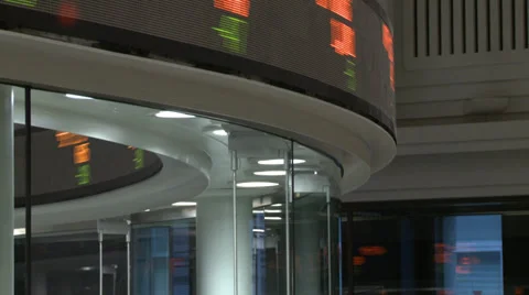 Tokyo Stock Exchange Stock Footage 36775572