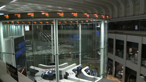 Tokyo Stock Exchange Stock Footage 36775962