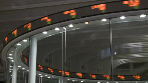 Tokyo Stock Exchange Stock Footage 36776008