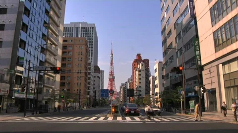 Tokyo Street 21 Stock Footage