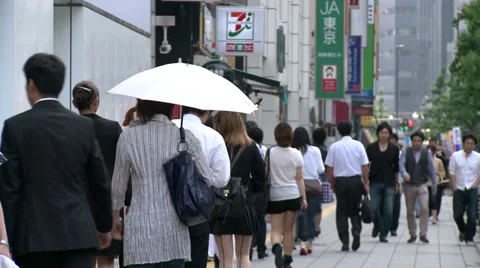 Tokyo Street Video stock 31068827