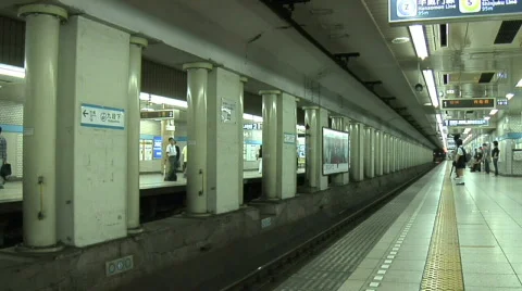 Tokyo Subway 3 Stock Footage 330969