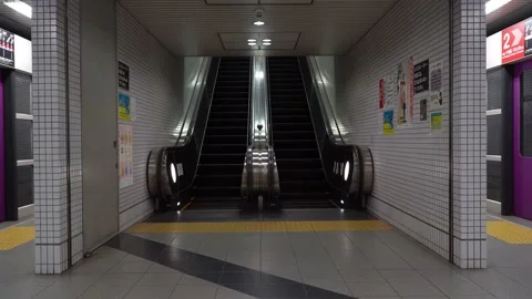 Tokyo Subway Stockbeeldmateriaal 131032699