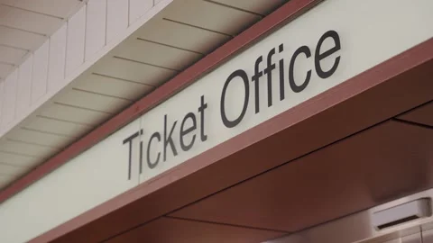 Tokyo subway ticket office information sign Stock Footage 340644544