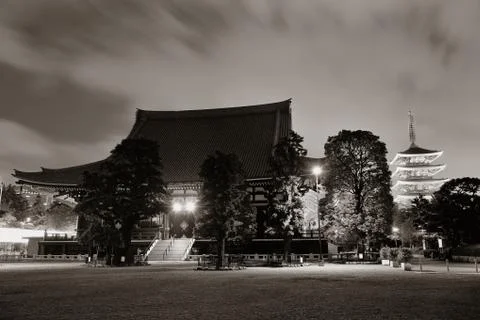Tokyo temple Stock Photos