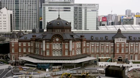 TOKYO TERRACE CLOCK BUILDING 動画素材 93192096