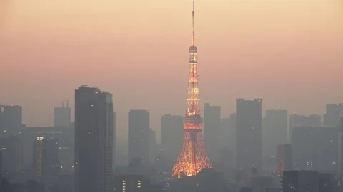 Tokyo timelapse 2 Stock Footage 84553851