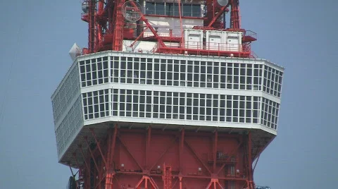 Tokyo Tower Stock Footage 778257