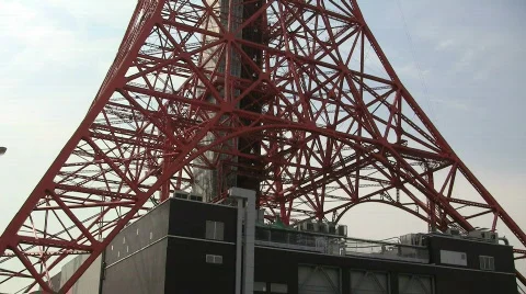 Tokyo Tower Stock Footage 778441