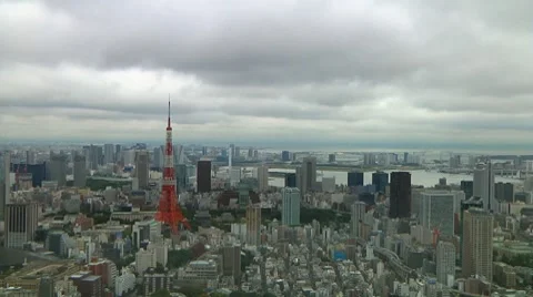 Tokyo Tower Video stock 7755432