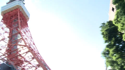 Tokyo Tower Video stock 32075270