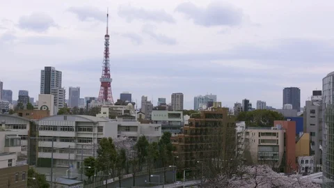 TOKYO TOWER Video stock 94682545