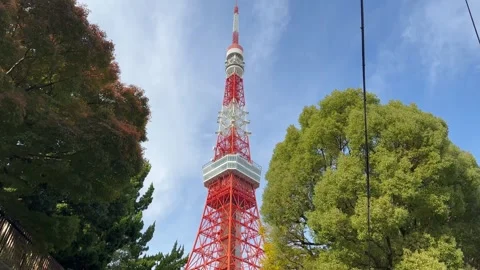 Tokyo Tower, Japan Video stock 294774664
