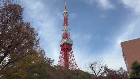 Tokyo Tower, Japan Stock Footage 294774665