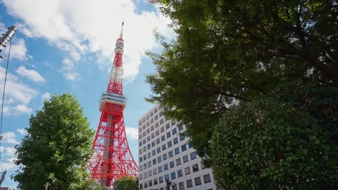 Tokyo Tower is a large communications tower located in Minato Ward, Tokyo, Japan Видео 253385562