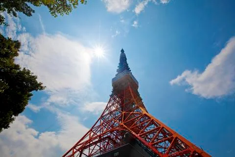 Tokyo Tower Stock Photos