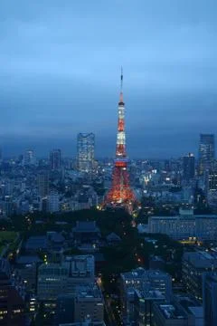Tokyo tower Stock Photos