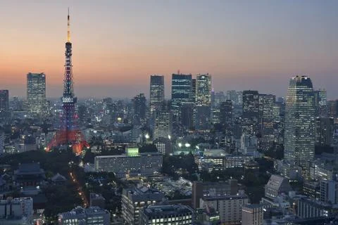 Tokyo Tower Stock Photos