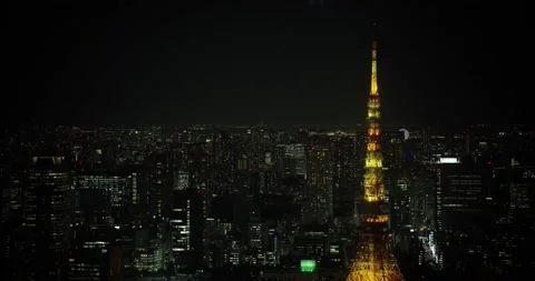 TOKYO TOWER PM 動画素材 153506119