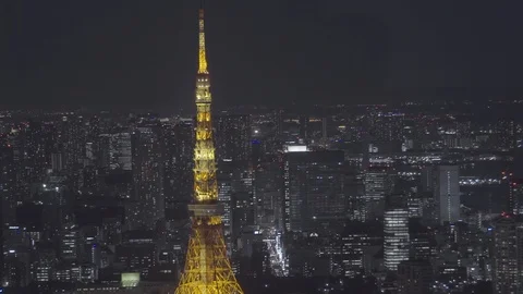 Tokyo Tower S-Log 스톡 동영상 94870069