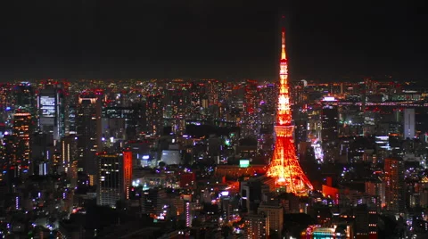 Tokyo Tower Time-Lapse 動画素材 4885838