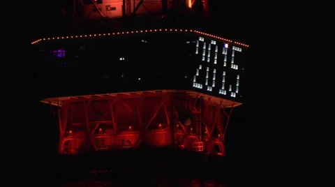 Tokyo tower,Night,2015_2 Stock Footage 46231795