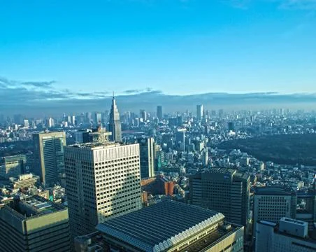 Tokyo townscape Stock Photos