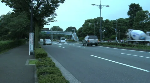 Tokyo Traffic 4 Stock Footage 331006