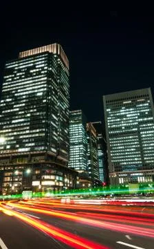 Tokyo traffic Stock Photos