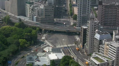 Tokyo Traffic Time Lapse Stock Footage 778617