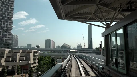 Tokyo from the train 스톡 동영상 94422213