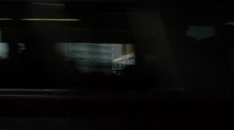 Tokyo Train Pass Stock Footage 25602499