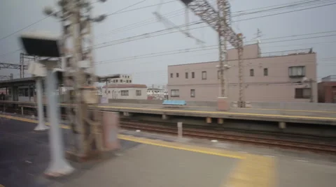 Tokyo Train Station 3, Dolly Shot, Daytime Vídeo Stock 59149936