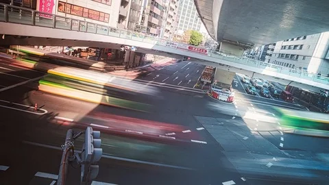 Tokyo urban motion Video stock 105142791