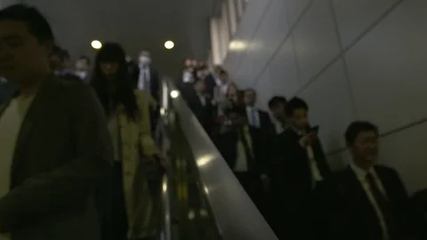 TOKYO WALKING DOWN 스톡 동영상 94683504