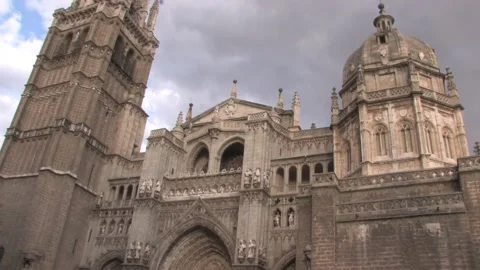 Toledo Cathedral Stock Footage 196802347