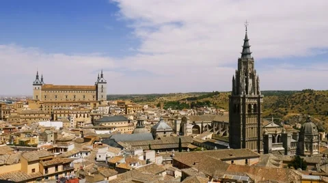 Toledo cityscape Stock Footage 66532712